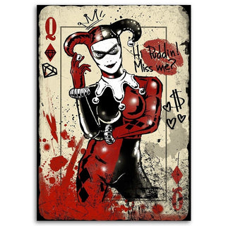 Canvas painting, Ddjvigo, Harley Quinn