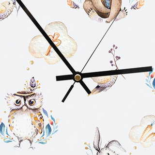 Wall clock, Forest animals