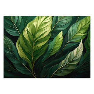 Wallpaper, Green leaves