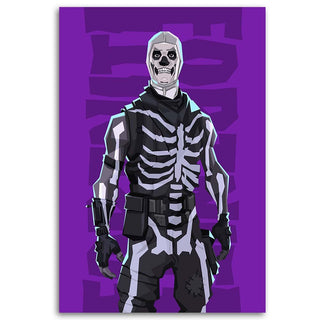 Paveikslas ant drobės, Fortnite Skull Trooper