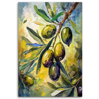 Painting on canvas, Olives