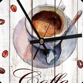 Wall clock, Coffee cup