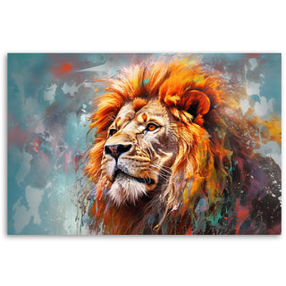 Painting on canvas, Leo