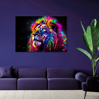 Painting on canvas, Leo