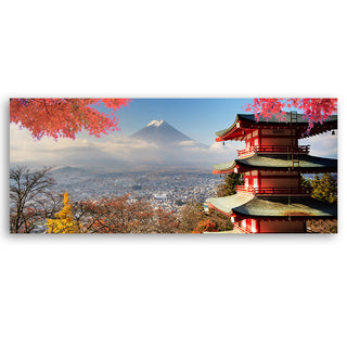 Painting on canvas, Mount Fuji