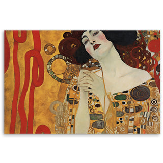 Paveikslas ant drobės, Gustav Klimt, Graži moteris