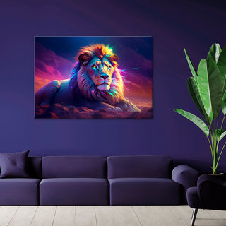 Painting on canvas, Leo