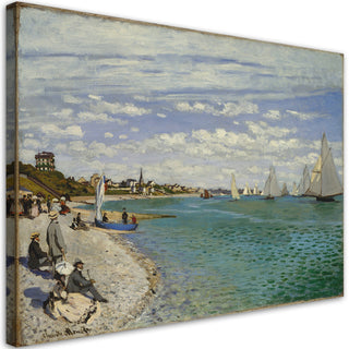 Paveikslas ant drobės, Claude Monet, Regata at Sainte