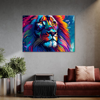 Painting on canvas, Leo