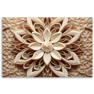 Painting on canvas, Flower 3D