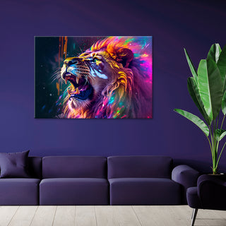 Painting on canvas, Leo