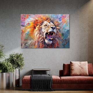 Painting on canvas, Leo