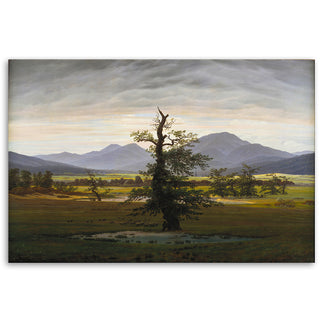 Painting on canvas, Caspar David Friedrich, The Lonely Tree