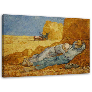 Paveikslas ant drobės, V. van Gogas, Siesta