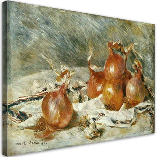 Paveikslas ant drobės, Pierre Auguste Renoir, Svogūnai