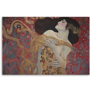 Painting on canvas, Gustav Klimt, Woman's beauty