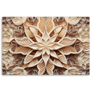 Painting on canvas, Flower 3D