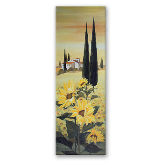 Painting on canvas, Sunflowers